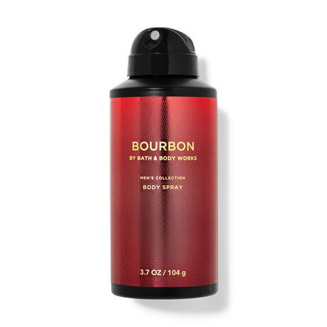 Xịt thơm nam Bath & Body Works Bourbon Body Spray 104g