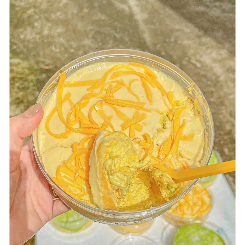 Lava chesse sầu riêng