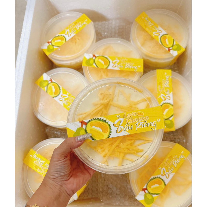 Lava chesse sầu riêng