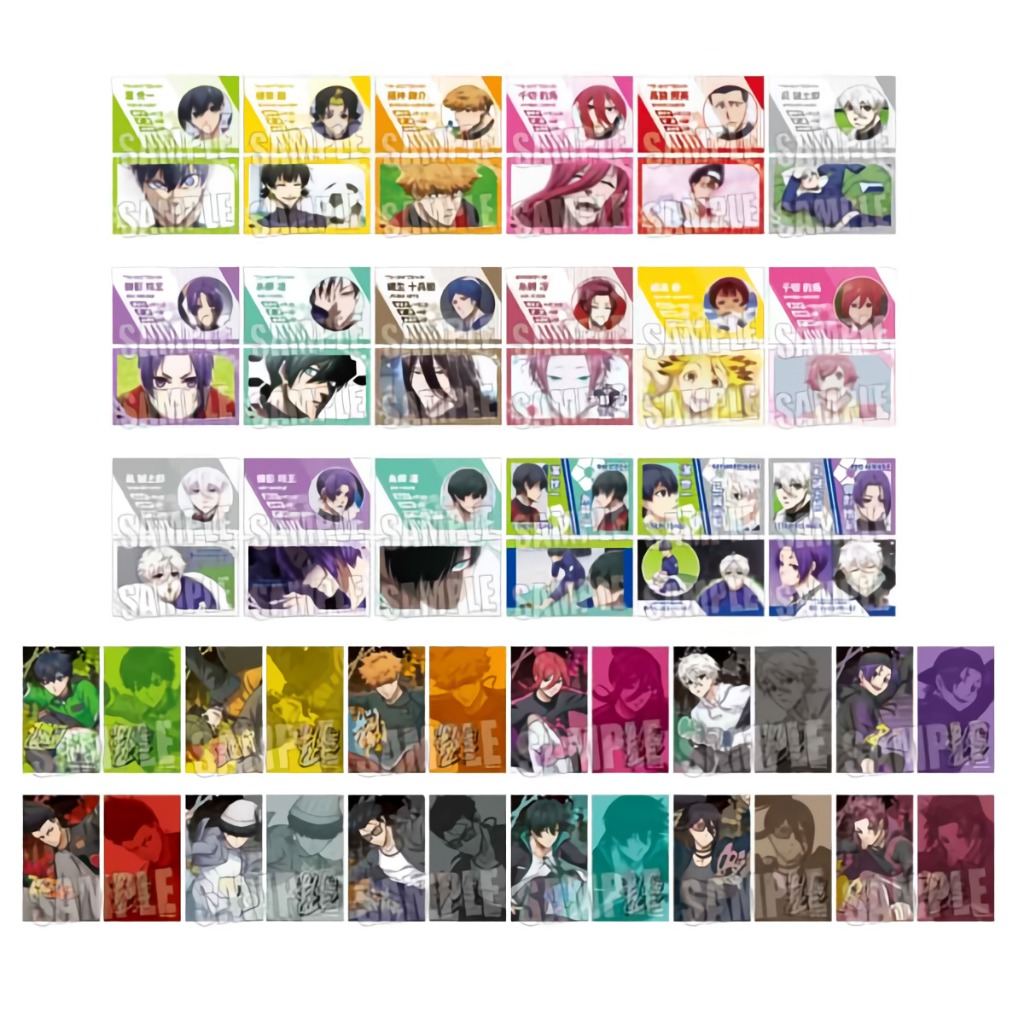 Gói Thẻ Nhân Phẩm Pack Card ID Blue Lock Part3