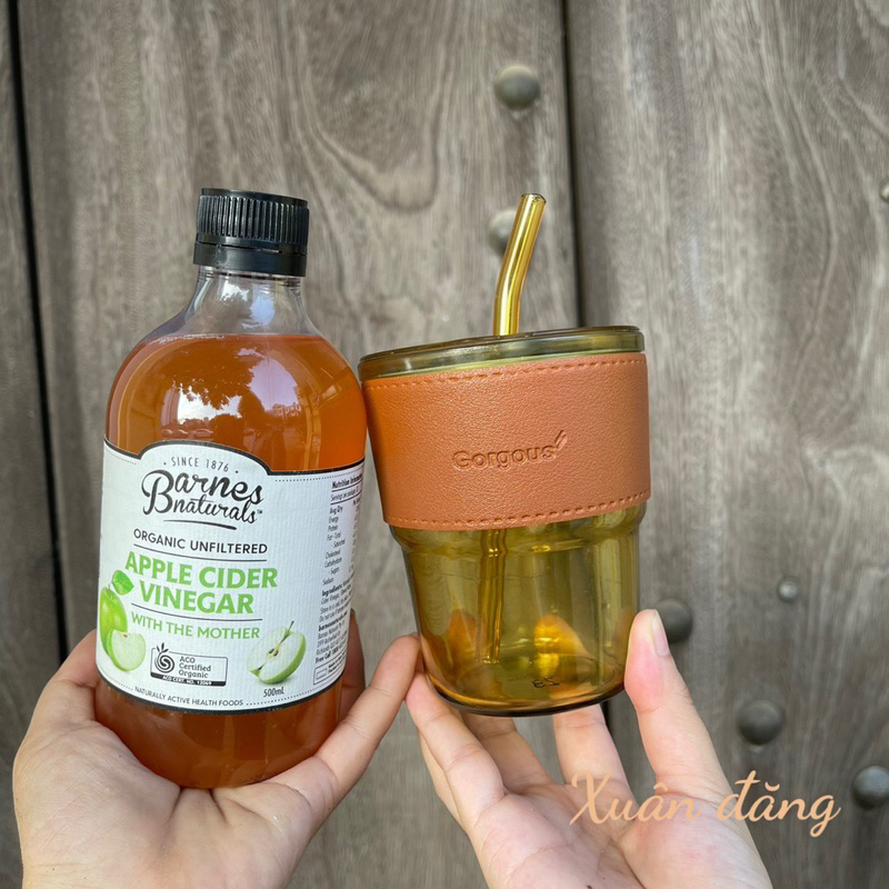 Giấm táo hữu cơ Barnes Naturals  - Organic Apple Cider Vinegar