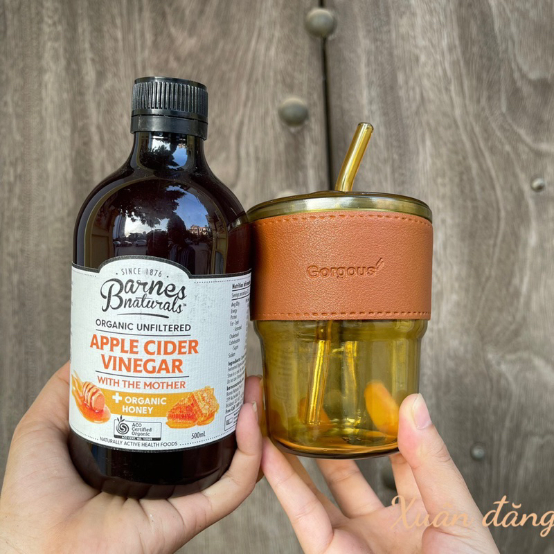 Giấm táo hữu cơ Barnes Naturals  - Organic Apple Cider Vinegar