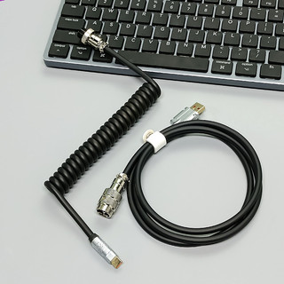 Dây cáp xoắn bàn phím cơ usb type-c