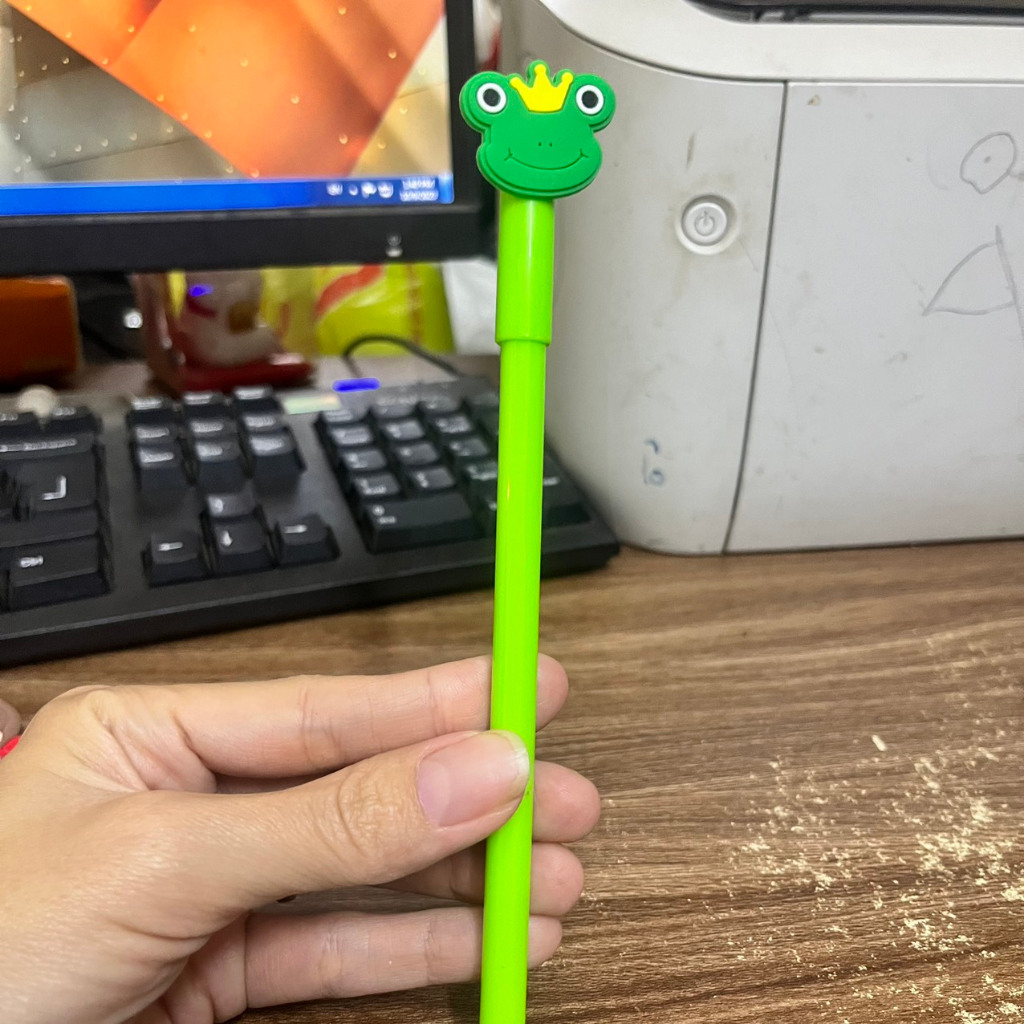 1k-Set 20 bút bi nước đáng yêu, set bút hình con vật cute ngộ nghĩnh