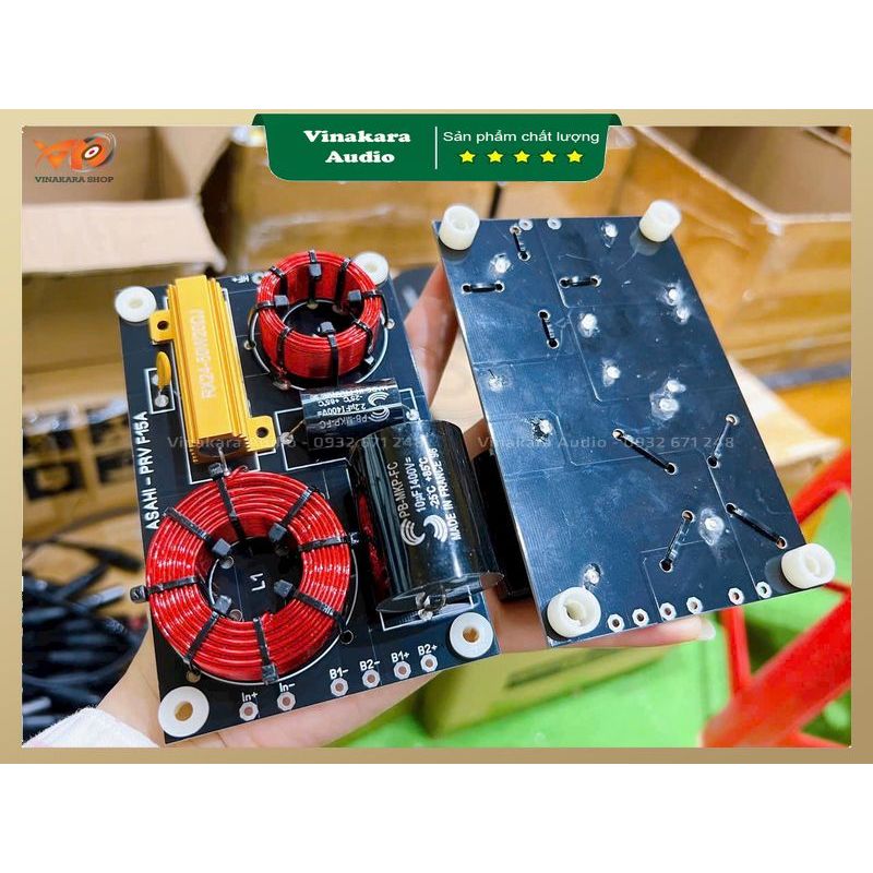 Mạch phân tầng PRV F-15A cho loa đơn 3,4,5 Tấc hoặc đôi 20-30cm cao cấp - 2 cái