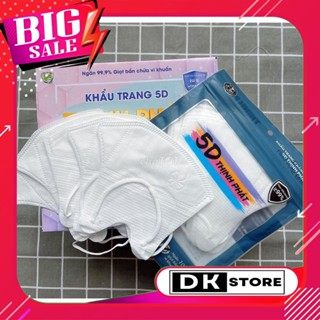 Thùng 500 Chiếc Khẩu Trang 5D Thịnh Phát Chính Hãng - Kháng Giọt Bắn