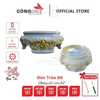 Khuôn Đôn Chậu Tròn 60 (Dùng cho chậu Tròn 60 Việt Nam và Trung Quốc)