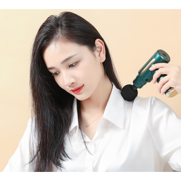 Máy Massage Cầm Tay 4 Đầu 6 Chế Độ MARIC JS-720 Đấm Bóp Giảm Đau Nhức Toàn Thân. Hàng Chính Hãng.