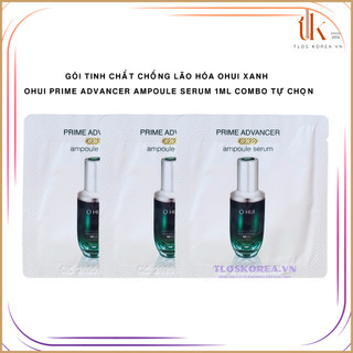 Date 2026 Gói Sample Ohui Tinh Chất Chống Lão Hóa Ohui Prime Advancer Ampoule Serum 1Ml