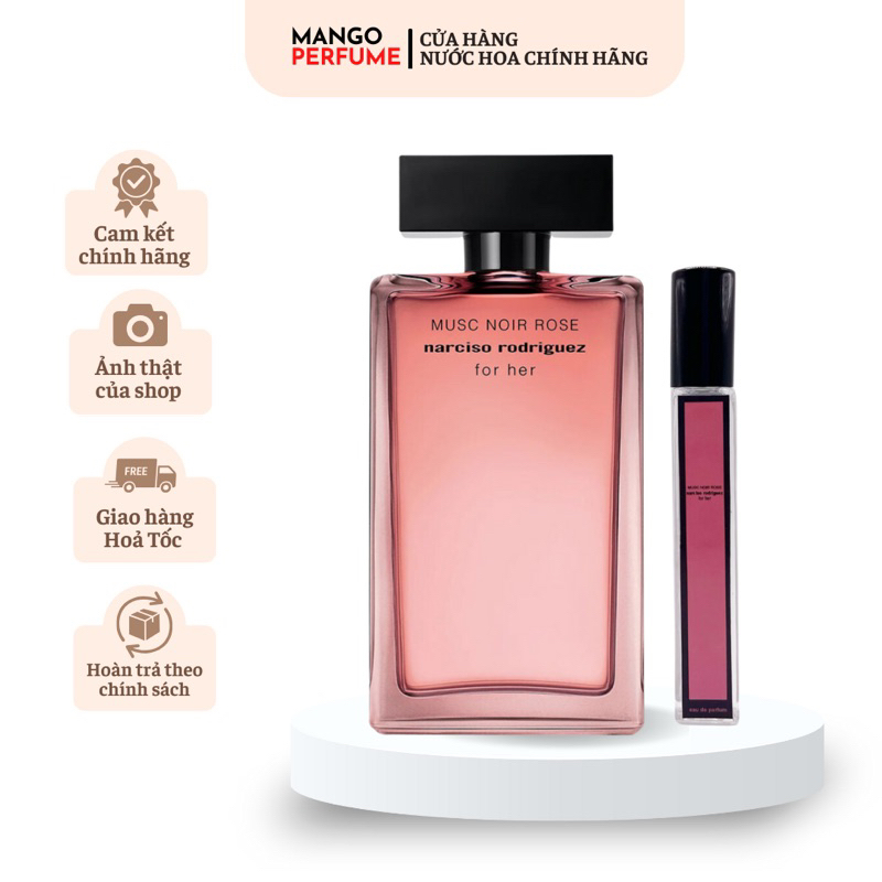 Nước hoa chiết nữ Narciso Musc Noir Rose EDP