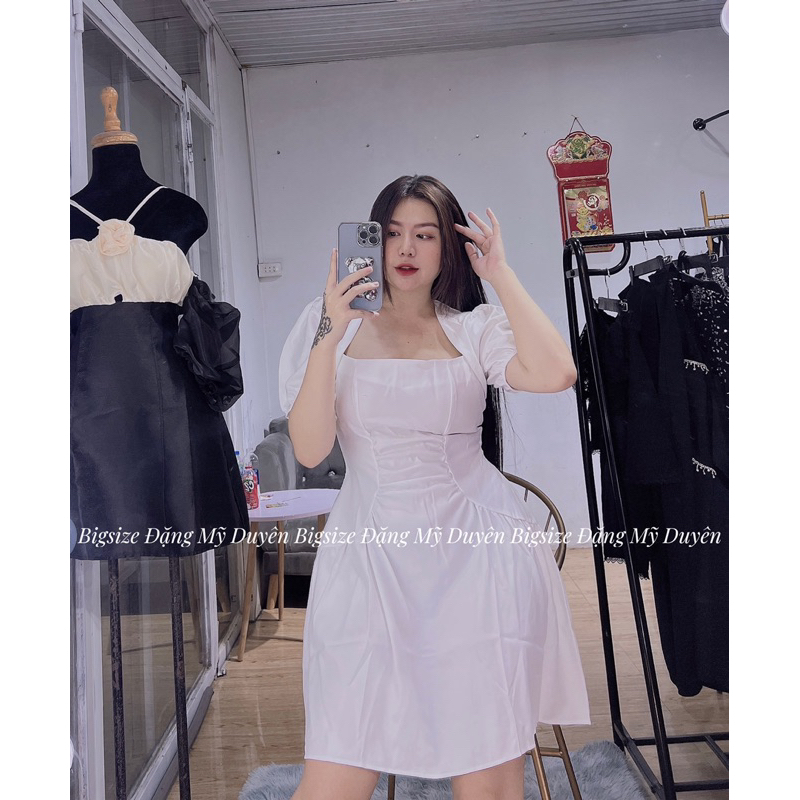 ĐẦM NGẮN XOÈ NHÚN EO  KÈM ẢNH CHỤP THẬT