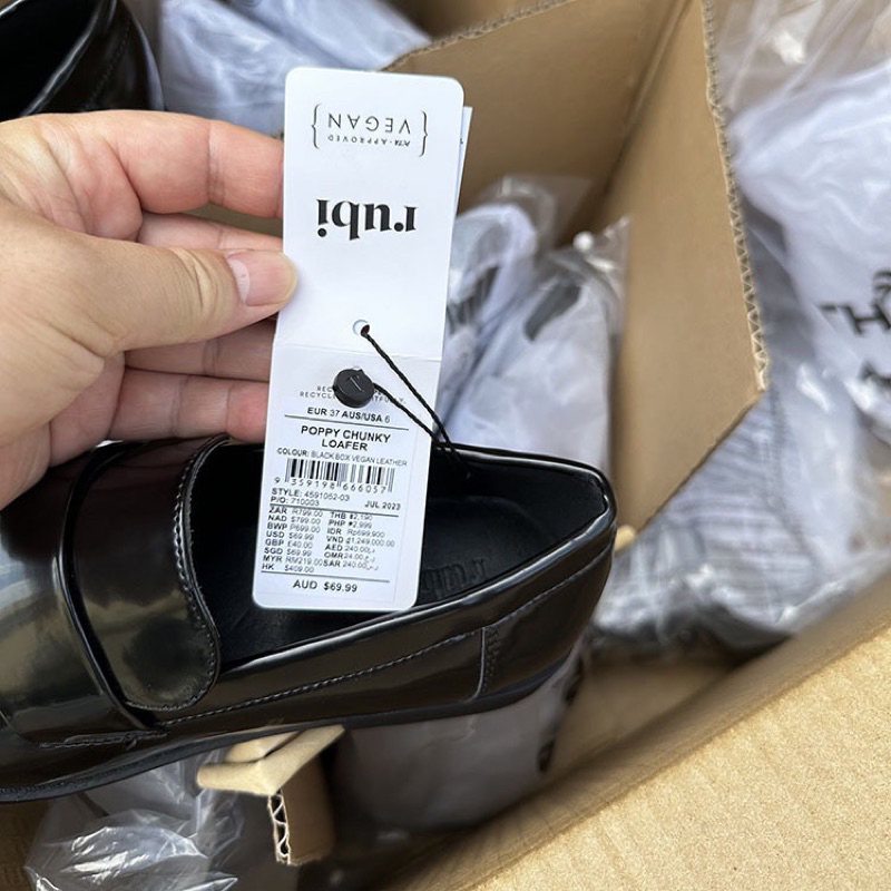 Giày Rubi Polished Flat Loafer nữ đơn giản dễ phối đồ