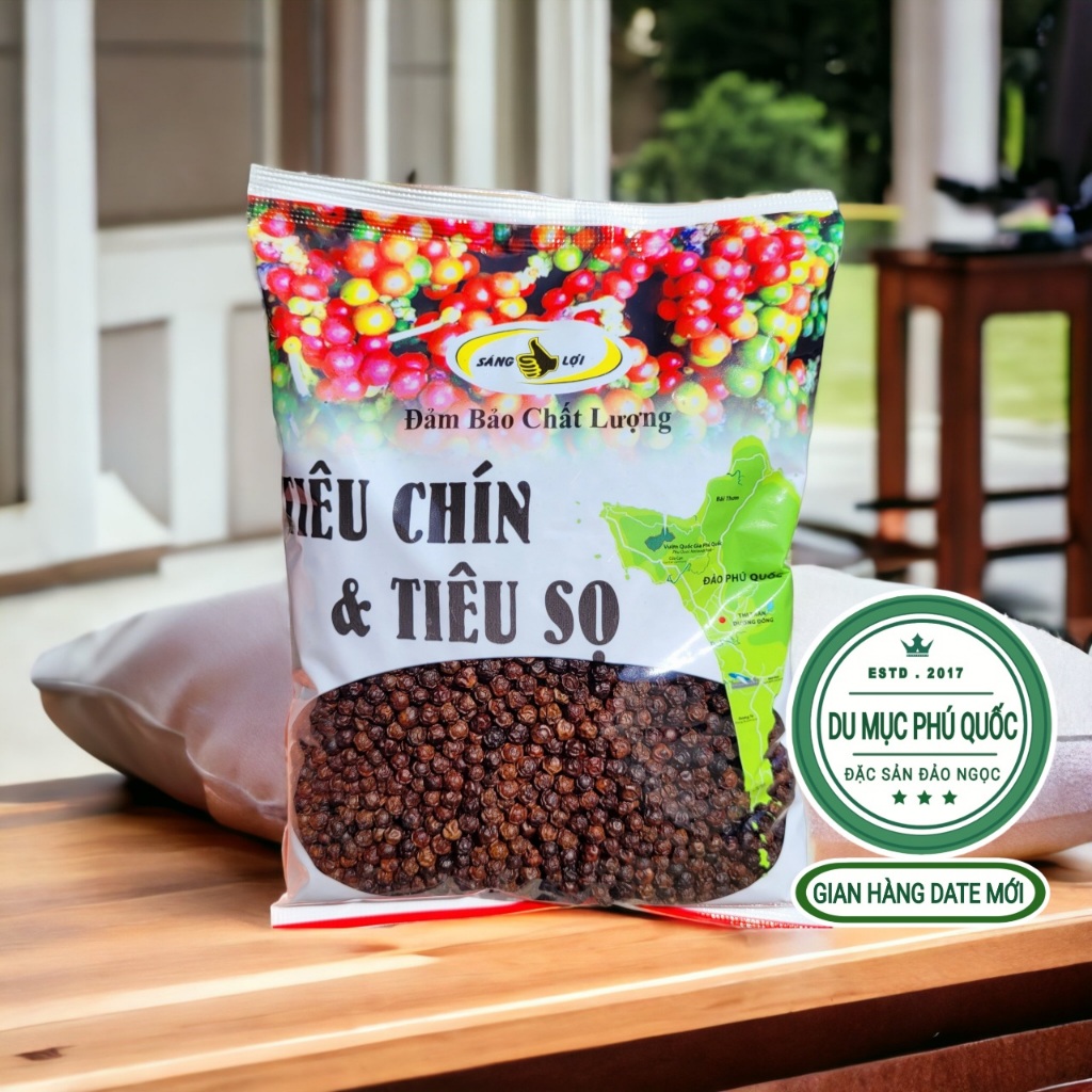 Hạt Tiêu Phú Quốc - loại 1 gói 500g