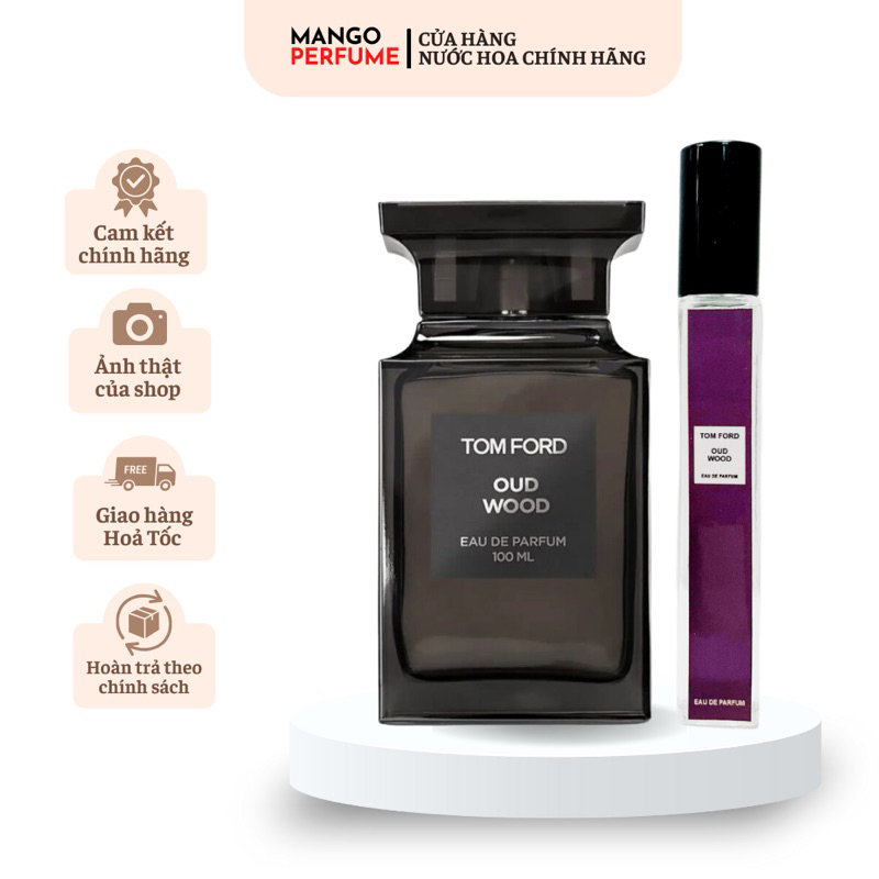 (Chính hãng) Nước hoa chiết Unisex Tom Ford Oud Wood EDP