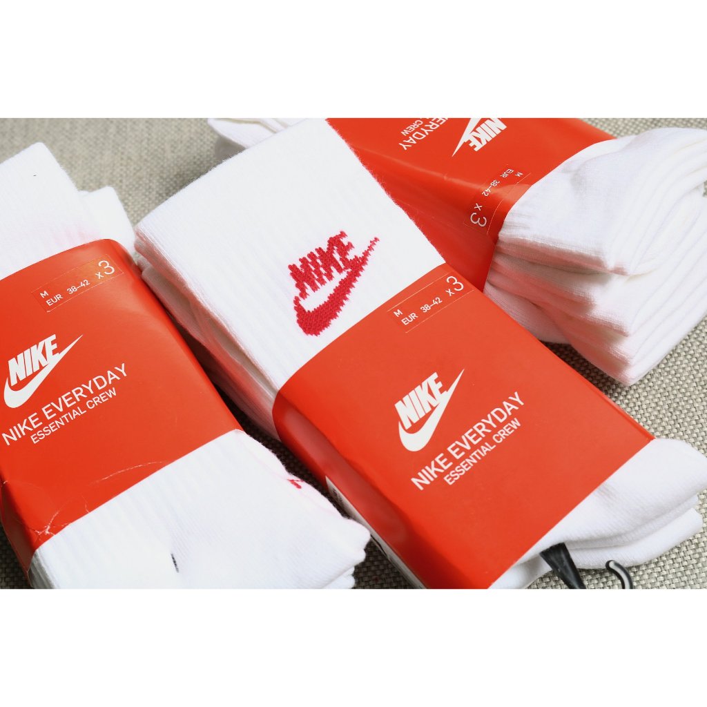 Vớ Tất NK Unisex Everyday Crew Socks 38-46 chính hãng xuất Nhật full pack giấy,cotton dày dặn ôm chân - NBK Store