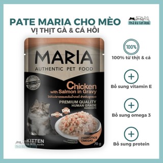 [Gói 70g] Pate Cao Cấp Cho Mèo Maria