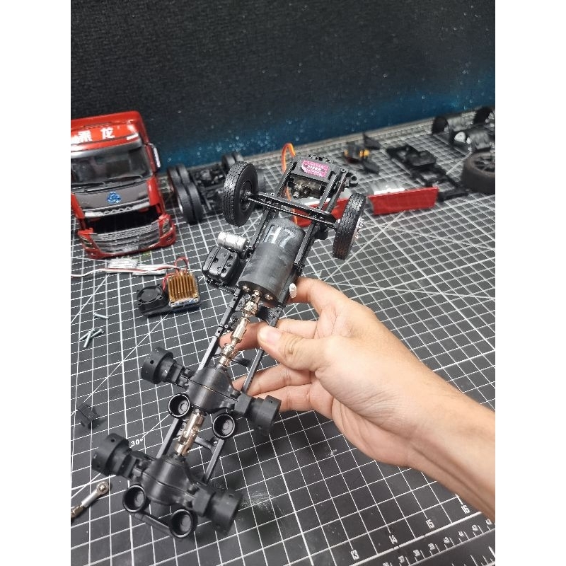 Set bộ nâng cấp Rc cho xe tải Chenlong H7