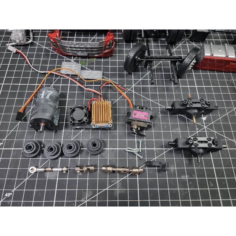Set bộ nâng cấp Rc cho xe tải Chenlong H7