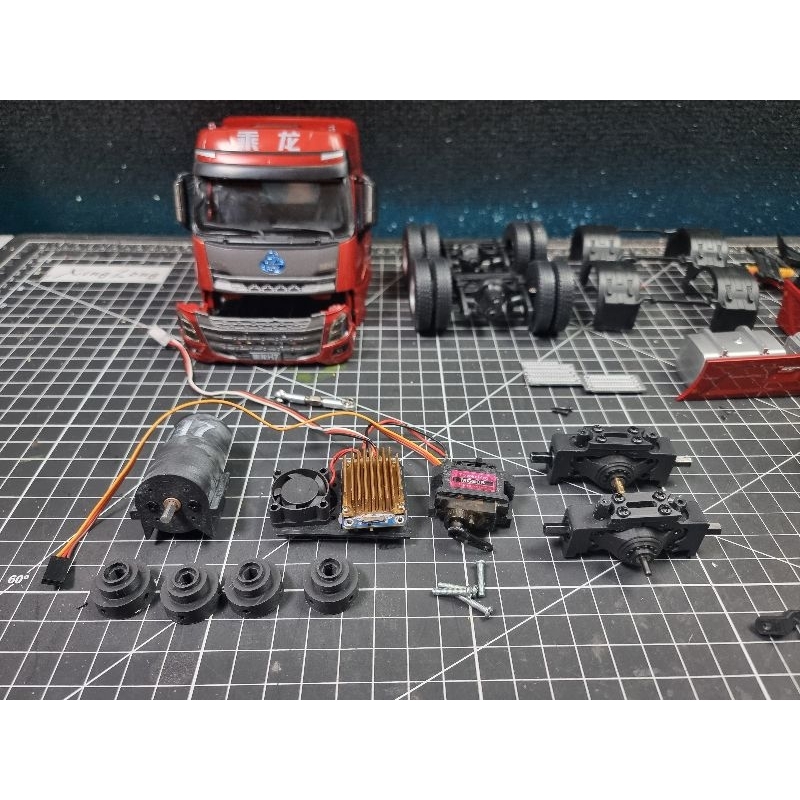Set bộ nâng cấp Rc cho xe tải Chenlong H7