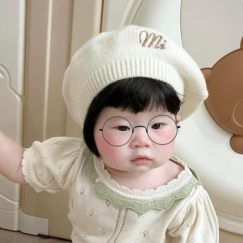 Mũ Nồi Len Thêu Tên cho bé style hàn quốc đáng yêu ngộ nghĩnh