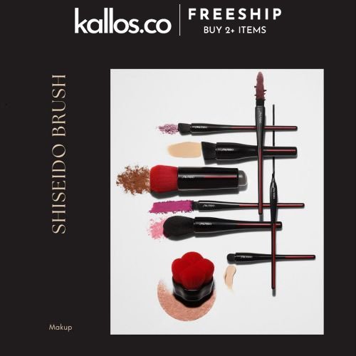 Cọ Trang Điểm Shiseido Concealer, Eye Lining Shading, Foundation, Precision Eye, Face Duo, Multi Brush - Kallos Vietnam