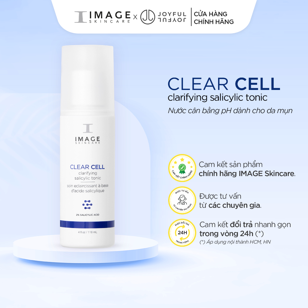 Nước cân bằng pH dành cho da mụn - CLEAR CELL Clarifying Salicylic Tonic