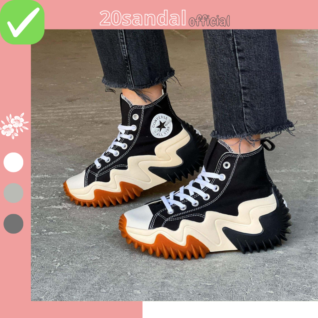 Giày Converse_Cổ Cao Nam Nữ,Giày Converse_Run Star_Motion Đế Sần Dành Cho Nam Và Nữ Full Box Bill