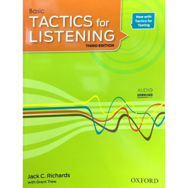 Oxford Tactics for Listening Book in màu đẹp kèm file nghe