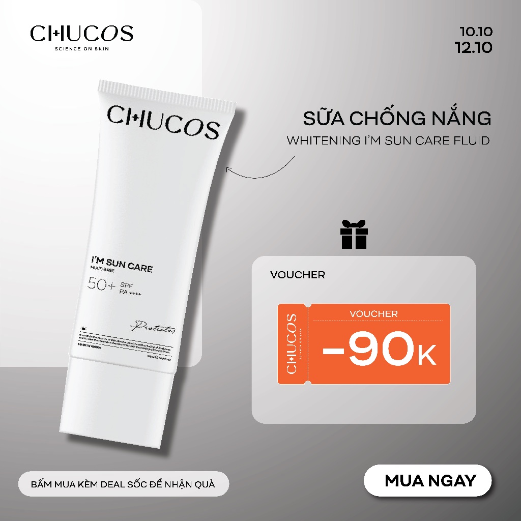 Kem Chống Nắng Bảo Vệ Da Và Nuôi Dưỡng Làn Da Chucos I’m Sun Care Multi Base 50ml