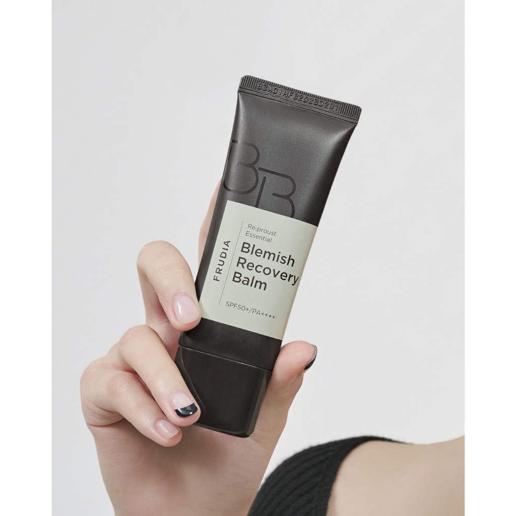 Kem Nền Chống Nắng Thuần Chay BB Cream Frudia Re:proust Essential Blemish Recovery Balm 40g