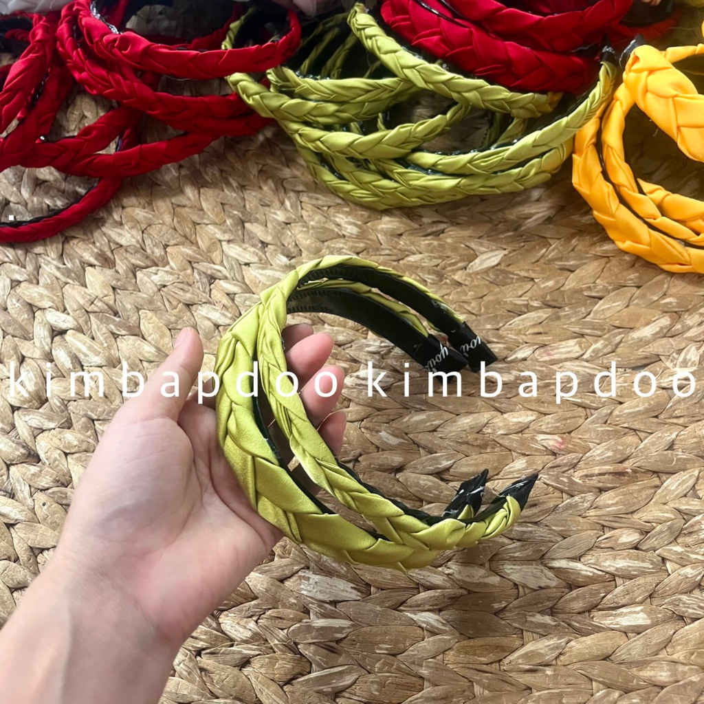 Băng Đô Cài Tóc, Bờm Cài Tóc, Mấn Cài Tóc Áo Dài, Bà Ba, Yếm Cho Bé Gái by kimbapdoo