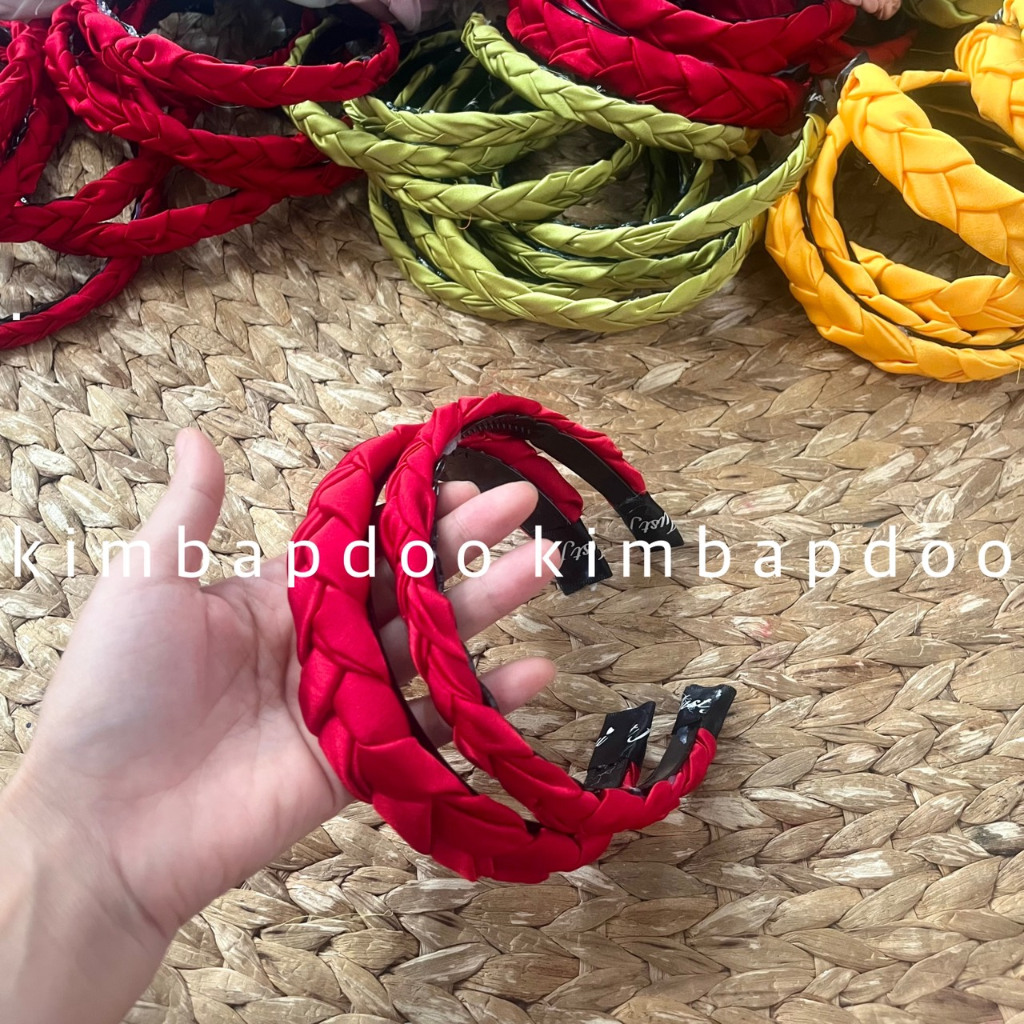 Băng Đô Cài Tóc, Bờm Cài Tóc, Mấn Cài Tóc Áo Dài, Bà Ba, Yếm Cho Bé Gái by kimbapdoo