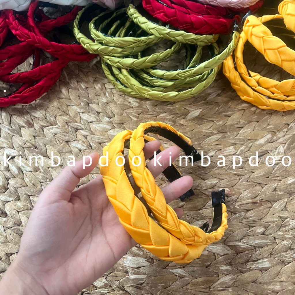 Băng Đô Cài Tóc, Bờm Cài Tóc, Mấn Cài Tóc Áo Dài, Bà Ba, Yếm Cho Bé Gái by kimbapdoo