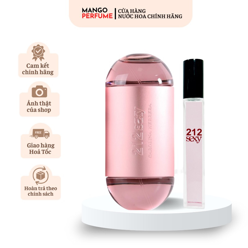 Nước hoa chiết Nữ Carolina Herrera 212 Sexy Woman EDP