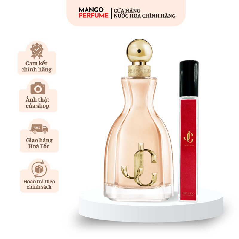 (Chính hãng) Nước hoa nữ Jimmy Choo I Want Choo 10ml
