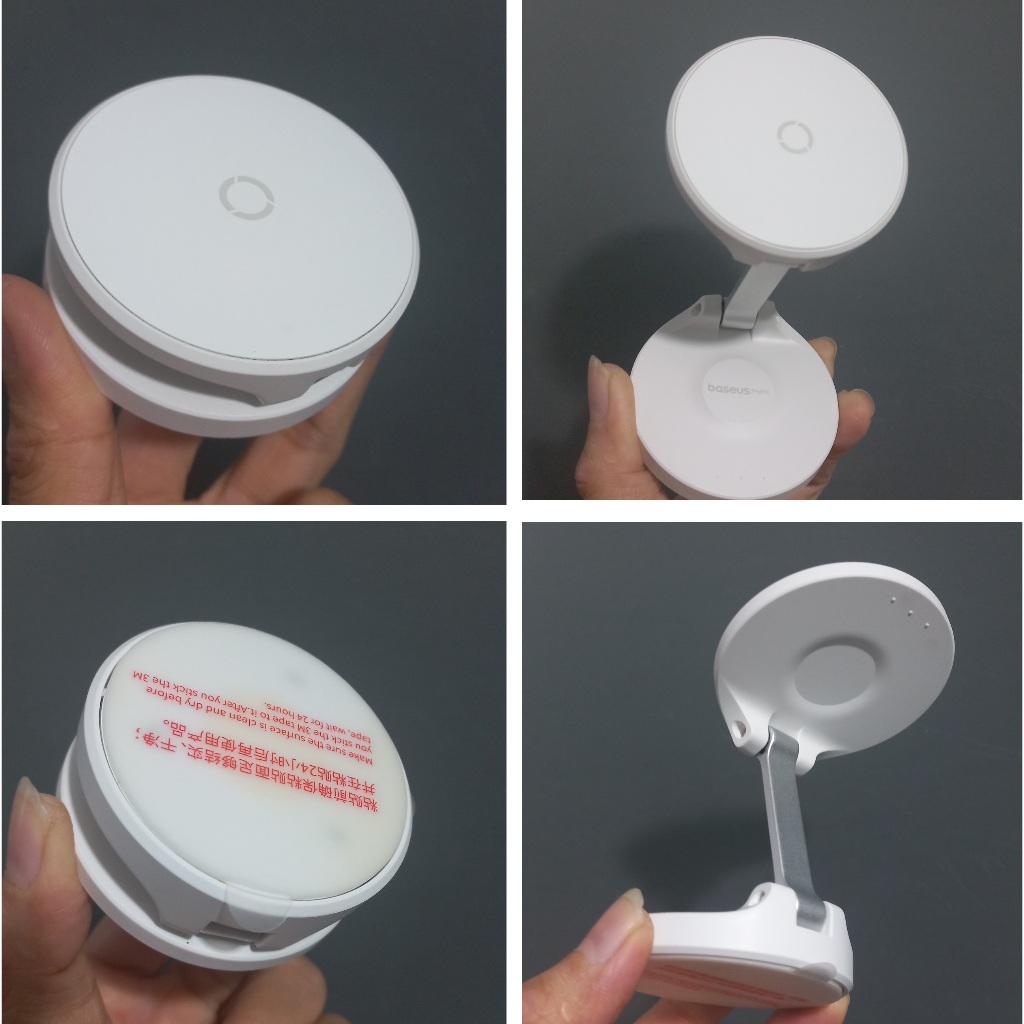 Giá đỡ điện thoại dán tường hít nam châm dạng gậpcho iphone Baseus MagPro Foldable Phone Mount BS-HP016