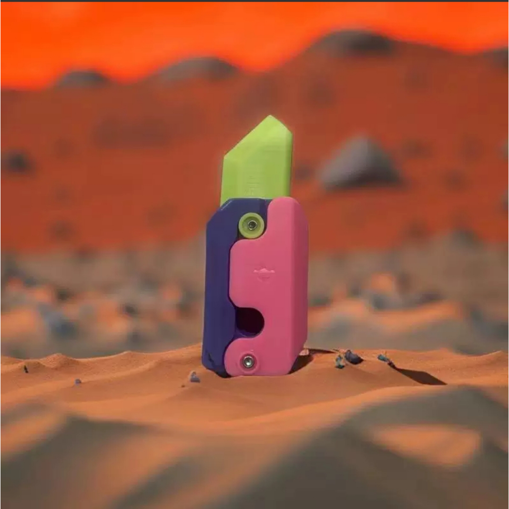 Đồ chơi nhựa Dao Vô Tri 3D hot trend, Dao Vô Tri