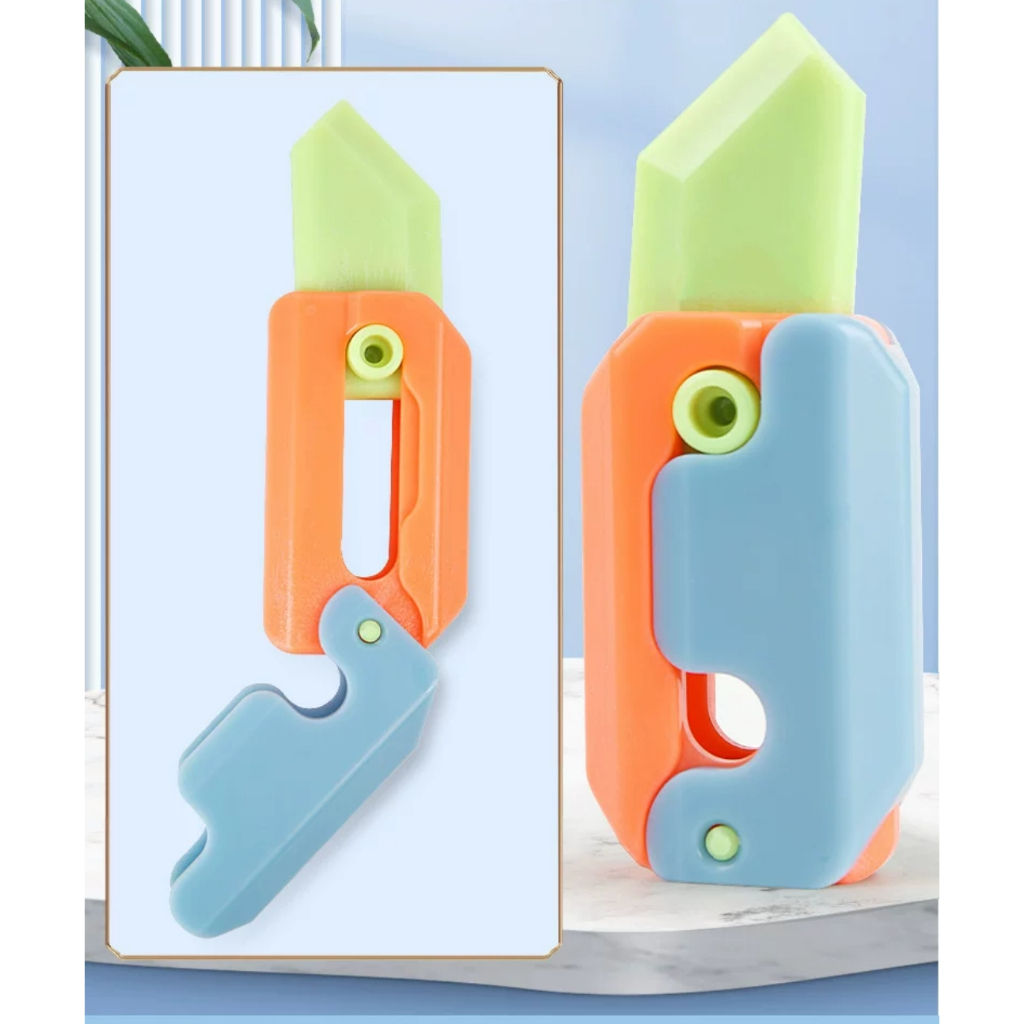 Đồ chơi nhựa Dao Vô Tri 3D Dạ Quang, Dao Vô Tri Dạ Quang