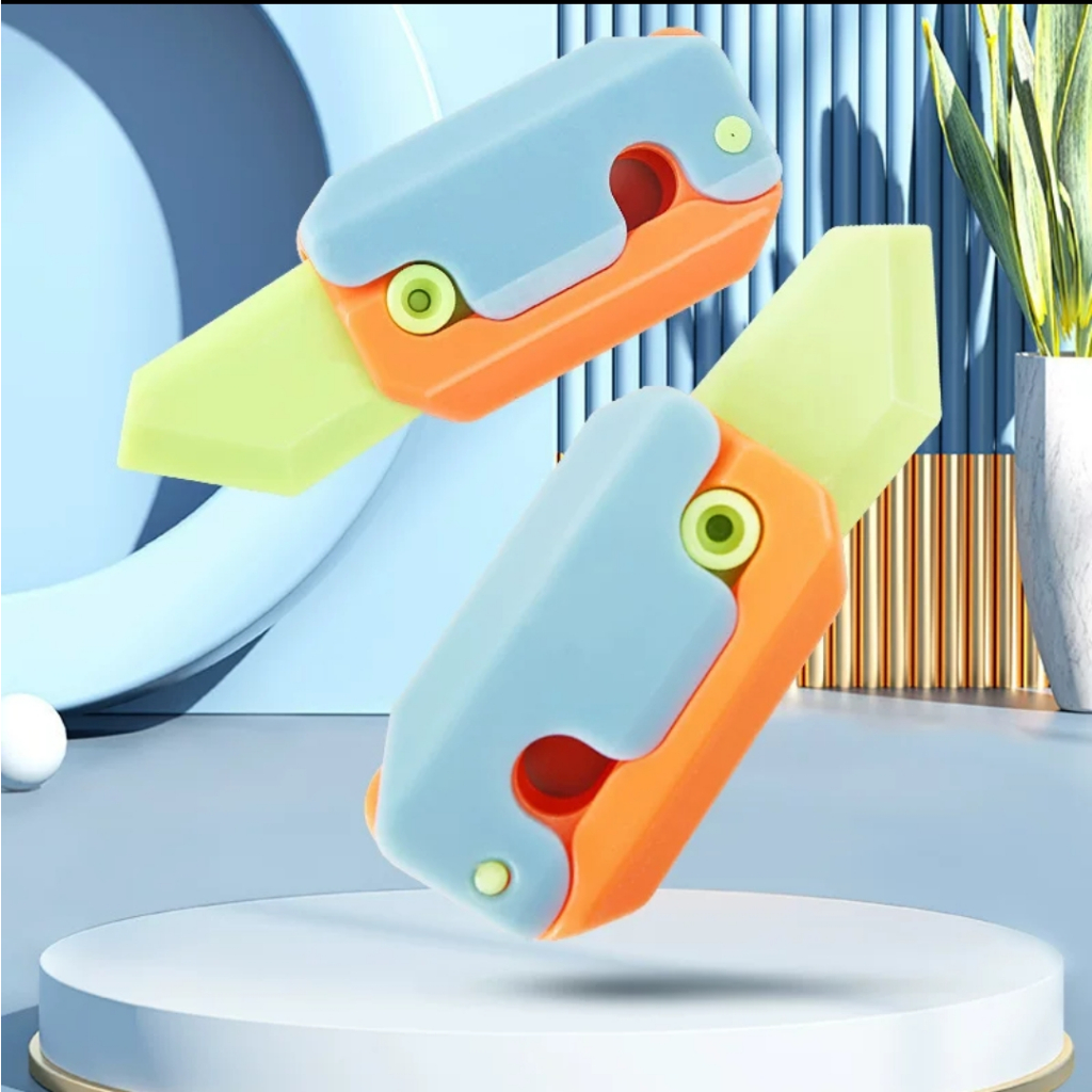 Đồ chơi nhựa Dao Vô Tri 3D Dạ Quang, Dao Vô Tri Dạ Quang