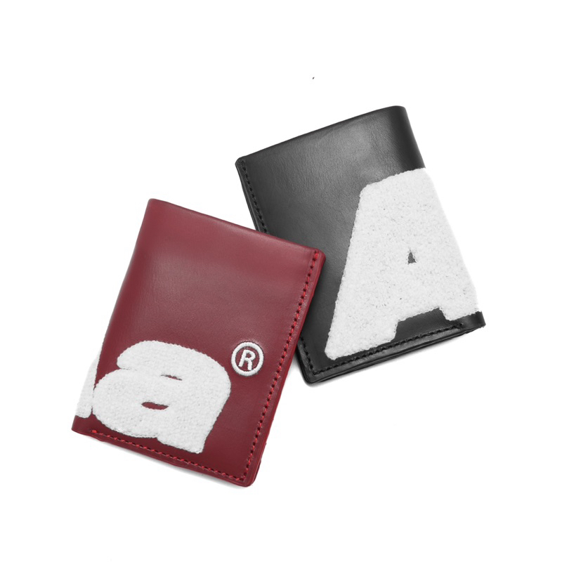 VÍ AA LEATHER WALLET // ĐEN // ĐỎ // AASTU // AASTUDIO