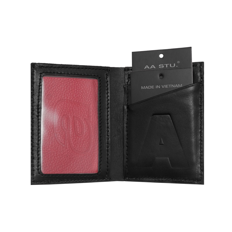 VÍ AA LEATHER WALLET // ĐEN // ĐỎ // AASTU // AASTUDIO