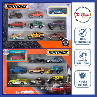 Xe mô hình Matchbox 9 Pack X7111.