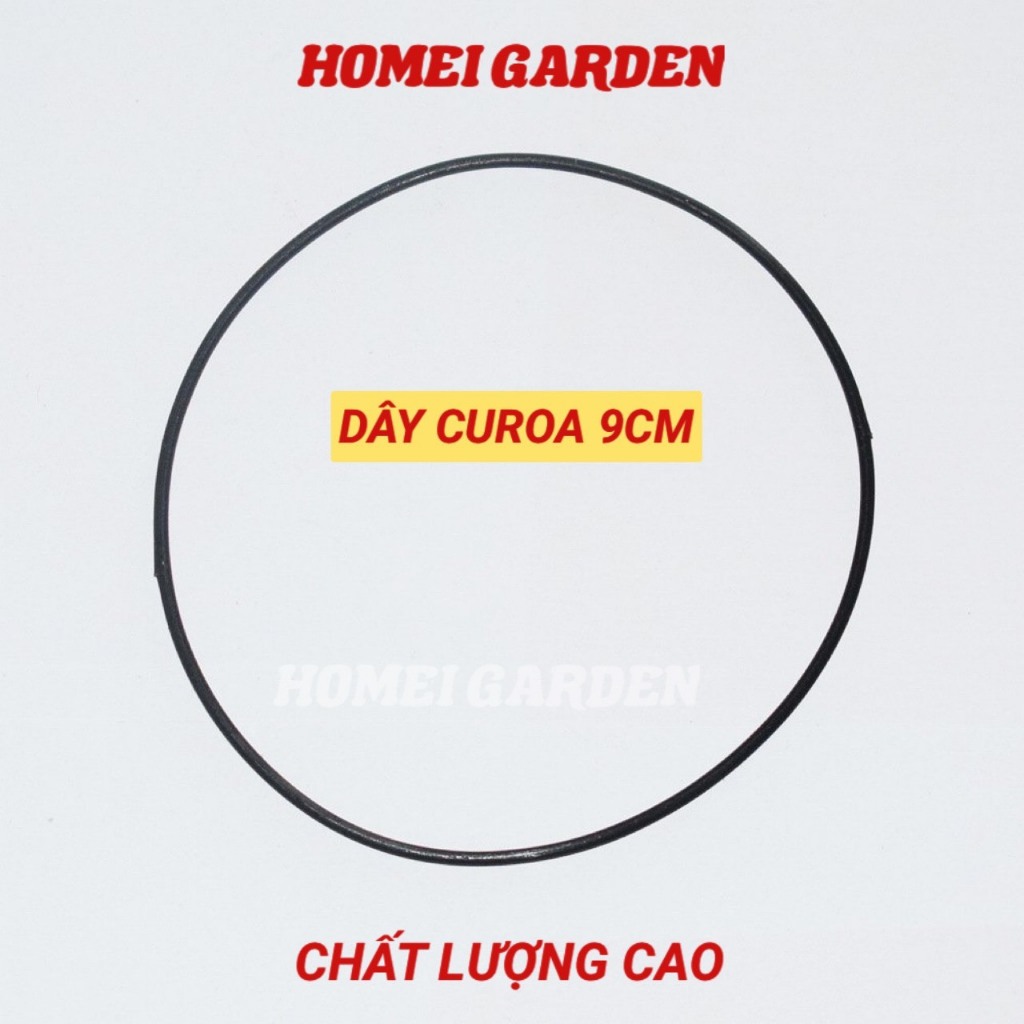 Dây curoa mini đường kính 30mm 40mm 50mm 70mm 80mm 90mm chất silicon rất bền