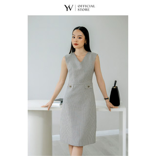 Đầm công sở dệt cao cấp - YV LE & CO