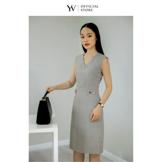 Đầm công sở dệt cao cấp - YV LE & CO