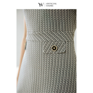 Đầm công sở dệt cao cấp - YV LE & CO