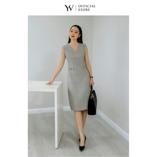 Đầm công sở dệt cao cấp - YV LE & CO