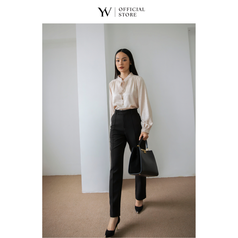 Quần tây đen công sở - YV LE & CO