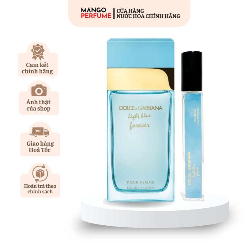 (Chính hãng) Nước hoa Dolce & Gabbana Light Blue Forever 10ml