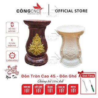 Khuôn chân đôn tròn 45 - Khuôn đúc chân đôn đa năng